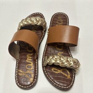Sam Edelman Sage Slide Sz 9 Two Straps